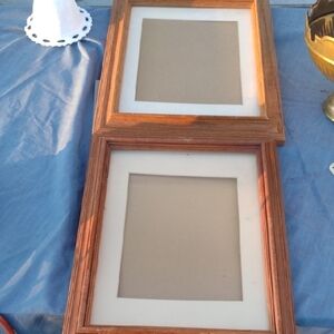 Wooden Picture Frames Set